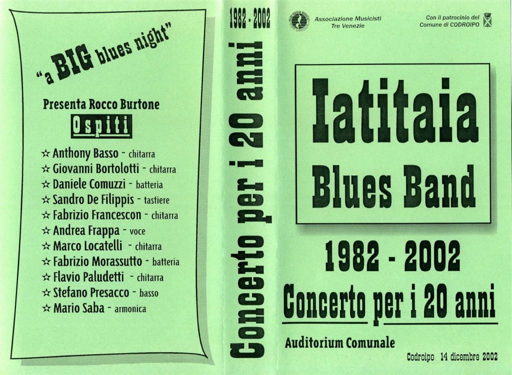 Iatitaia Blues Band - VHS concerto per i 20 anni